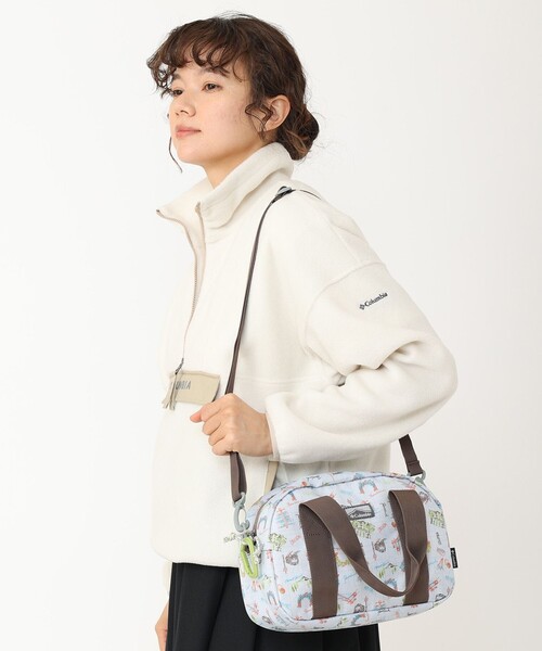 Columbia（コロンビア）の「Columbia/ プライスストリームミニダッフル /コロンビア（ハンドバッグ・レディース・グリーン/レッド/ブラック/ブルー/ライム/アッシュ/ピンク/ネイビー/ベージュ/パープル/ブルーグリーン・ONE SIZE）」の3枚目の写真