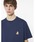 Maison Kitsunei]Lclj́uSPEEDY FOX PATCH COMFORT TEE-SHIRTiTVc/Jbg\[jvbu[n̑