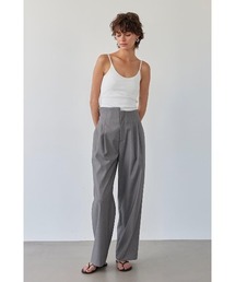 ALEXIA STAM | High Waist Two Tuck Wide Pants /タックスラックスパンツ(スラックス)