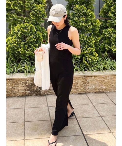 Ungrid（アングリッド）の「オーガビッツアメスリテレコフィットワンピース（ワンピース・レディース・ブラック/オレンジ/グリーン・SMALL/MEDIUM）」の9枚目の写真