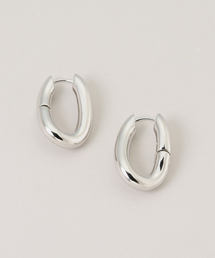 【Kenneth Jay Lane/ケネス ジェイ レーン】OVAL EARRING:ピアス