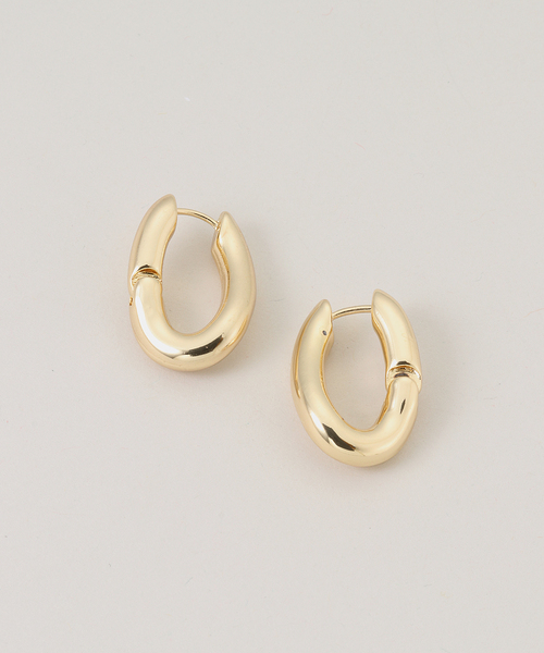 Kenneth Jay Lane ピアス サークル フープ ツイスト Kenneth Jay Lane ツイストフープピアス｜トゥモローランド 公式通販