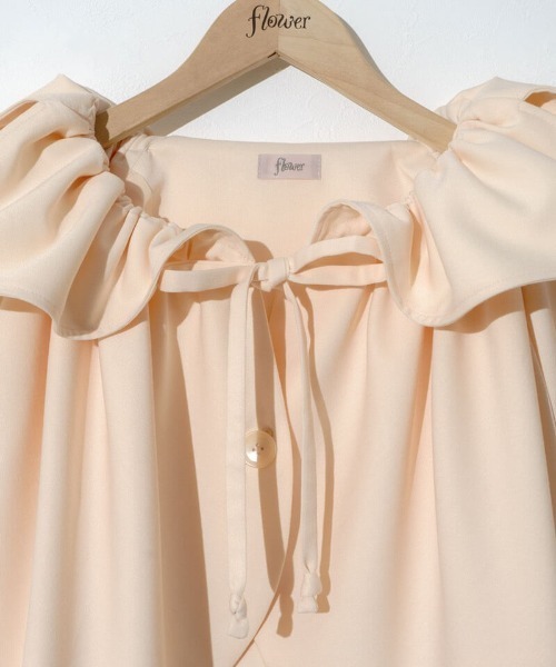 【セール】ペタルトレンチコート（トレンチコート）｜flower（フラワー）