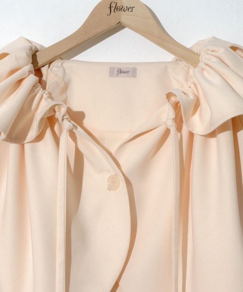 【セール】ペタルトレンチコート（トレンチコート）｜flower（フラワー）