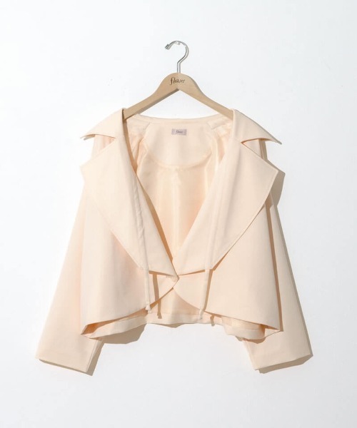 【セール】ペタルトレンチコート（トレンチコート）｜flower（フラワー）