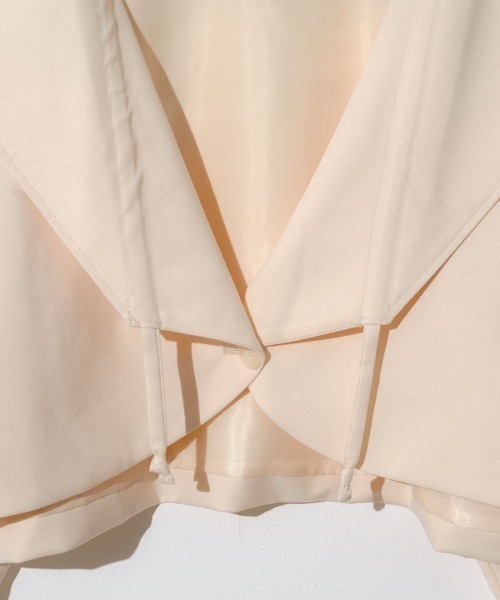 【セール】ペタルトレンチコート（トレンチコート）｜flower（フラワー）