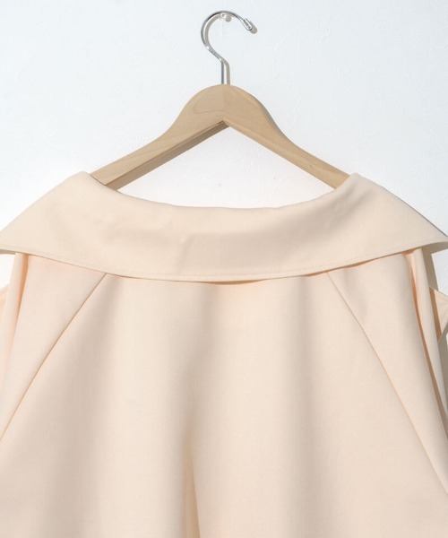 【セール】ペタルトレンチコート（トレンチコート）｜flower（フラワー）