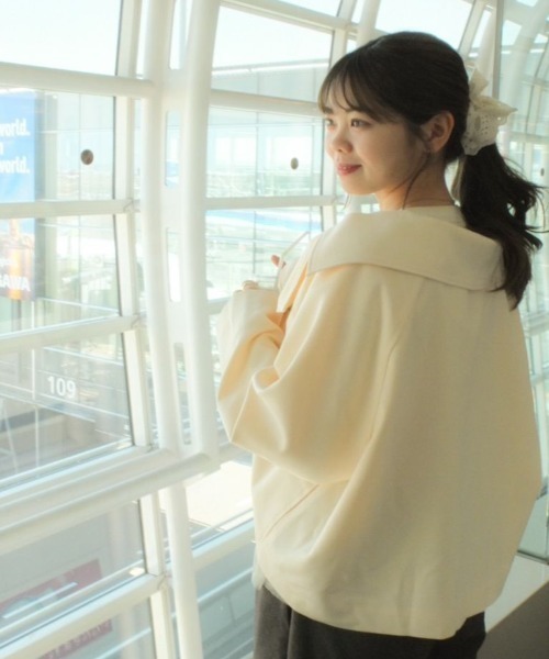 【セール】ペタルトレンチコート（トレンチコート）｜flower（フラワー）