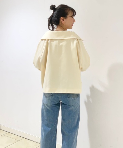 【セール】ペタルトレンチコート（トレンチコート）｜flower（フラワー）