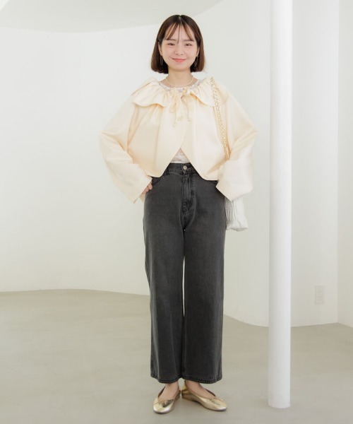 【セール】ペタルトレンチコート（トレンチコート）｜flower（フラワー）