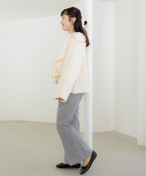 【セール】ペタルトレンチコート（トレンチコート）｜flower（フラワー）