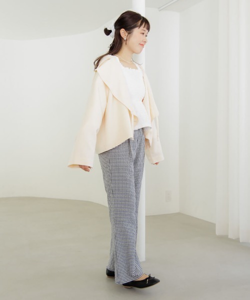 【セール】ペタルトレンチコート（トレンチコート）｜flower（フラワー）