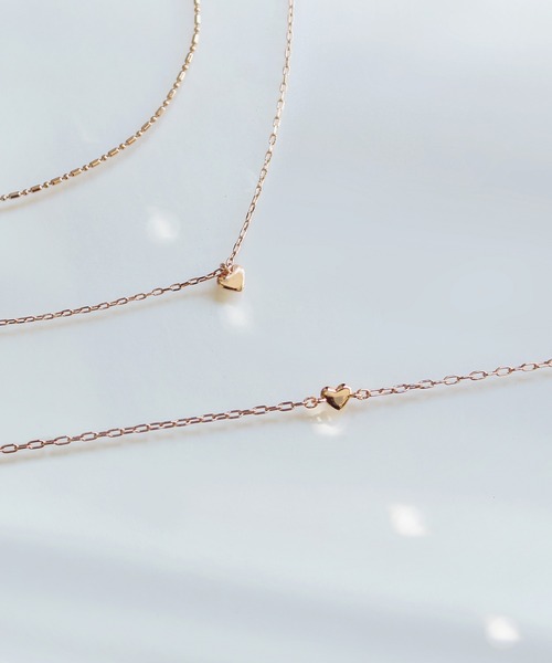 Phoebe(フィービィー)の「【金属アレルギー対応】スウィートハートスライドブレスレット シャンパンゴールド/シンプルチェーン(ブレスレット・レディース・シャンパン・FREE)」の10枚目の写真