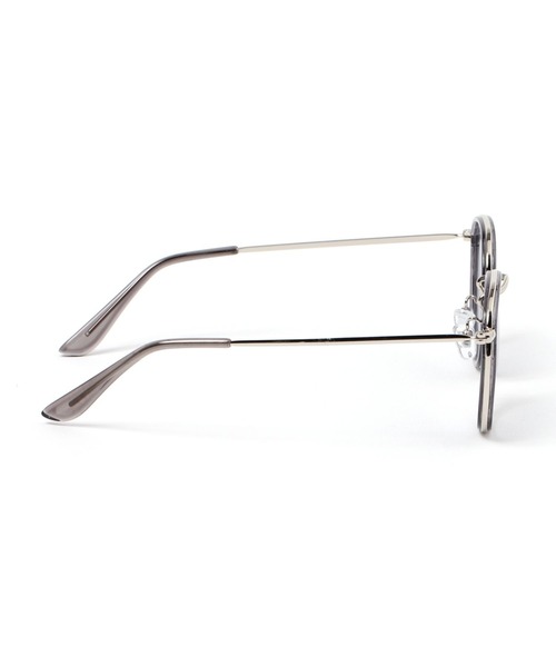 BAYFLOW(ベイフロー)の「ミックスフレームサングラス(サングラス・レディース・ライトブラウン/グレー・FREE)」の5枚目の写真