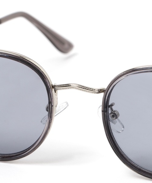 BAYFLOW(ベイフロー)の「ミックスフレームサングラス(サングラス・レディース・ライトブラウン/グレー・FREE)」の3枚目の写真