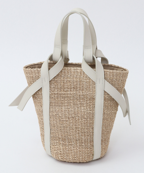 VIOLAd'ORO/ヴィオラドーロ】かごバッグ（V-8593）