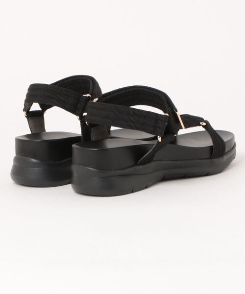 HEAL ME（ヒールミー）の「HEAL ME ヒールミー レディース 厚底スポーツサンダル 224301（サンダル・レディース・ブラック/ベージュ・LL/M/L/S）」の3枚目の写真