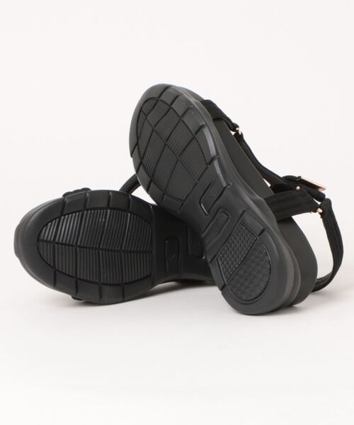 HEAL ME（ヒールミー）の「HEAL ME ヒールミー レディース 厚底スポーツサンダル 224301（サンダル・レディース・ブラック/ベージュ・LL/M/L/S）」の4枚目の写真