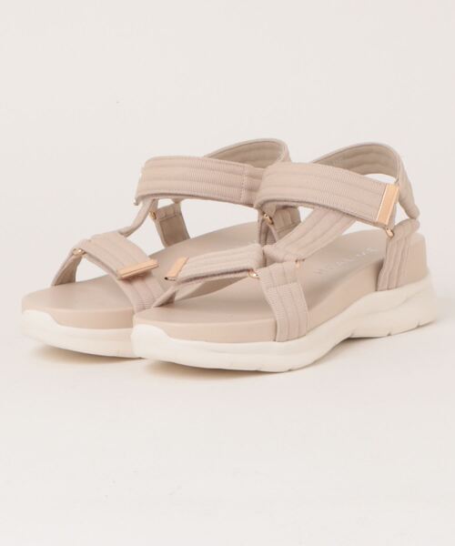 HEAL ME（ヒールミー）の「HEAL ME ヒールミー レディース 厚底スポーツサンダル 224301（サンダル・レディース・ブラック/ベージュ・LL/M/L/S）」の8枚目の写真