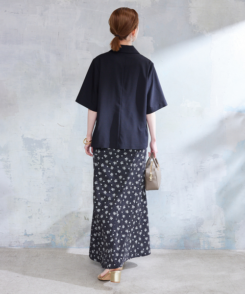 SLOBE IENA（スローブイエナ）の「TRリネンハーフスリーブ