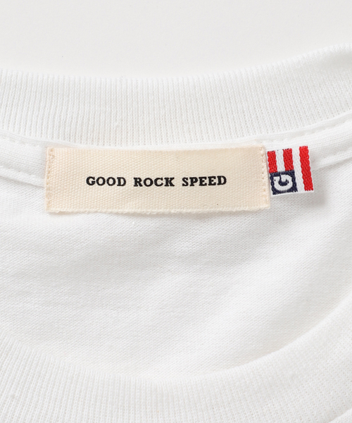 OUTDOOR PRODUCTS(アウトドアプロダクツ)の「GOOD ROCK SPEED NYC サークルロゴTEE(Tシャツ/カットソー・レディース・ホワイト/ブルー系その他/ピンク・FREE)」の16枚目の写真