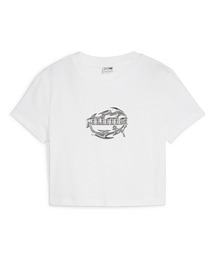 PUMA | PUMA プーマ ウィメンズ グラフィックス ハイパー ガール 半袖 Tシャツ(Tシャツ/カットソー)