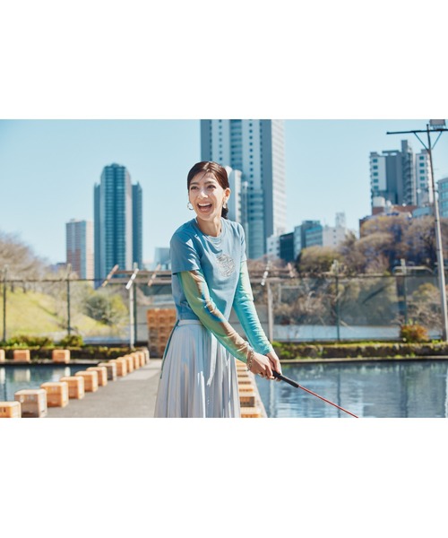 PUMA(プーマ)の「PUMA プーマ ウィメンズ グラフィックス ハイパー ガール 半袖 Tシャツ(Tシャツ/カットソー・レディース・ブラック/ブルー系その他/ホワイト/ピンク・MEDIUM/LARGE/X-SMALL/SMALL)」の14枚目の写真