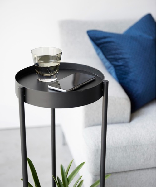 BIRTHDAY BAR（バースデイバー）の「tower キャスター付きプランタースタンド 2段（収納グッズ・レディース・ブラック/ホワイト・フリー）」の14枚目の写真