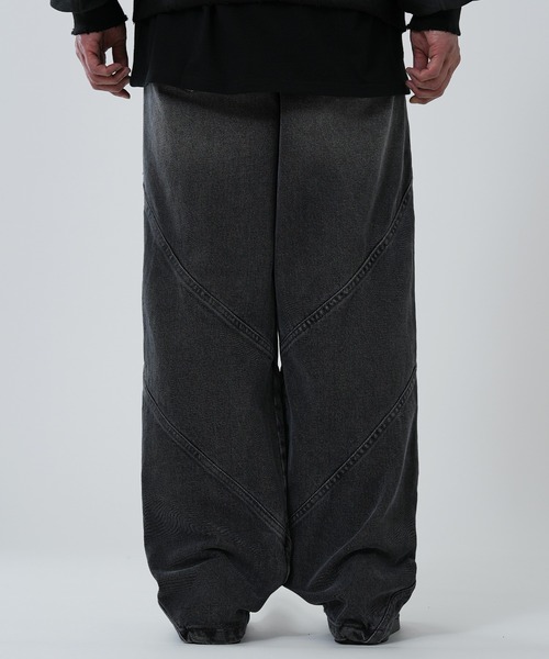 improves(インプローブス)の「ステッチデザイン デニムパンツ(デニムパンツ・メンズ・ブルー/ブラック・MEDIUM/SMALL/LARGE)」の5枚目の写真