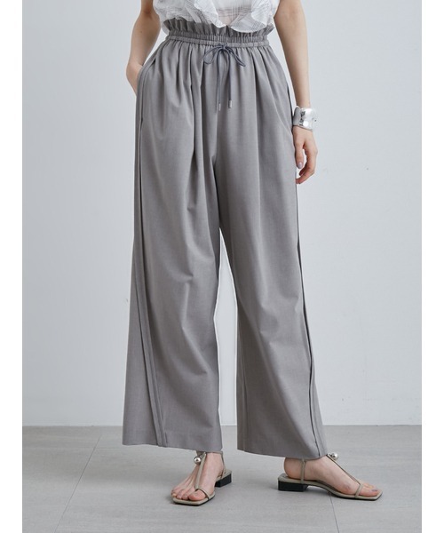 MIESROHE（ミースロエ）の「sustainableﾍﾟｰﾊﾟｰﾊﾞｯｸﾞﾜｲﾄﾞﾊﾟﾝﾂ（その他パンツ・レディース・ベージュ/ブラック/グレー・1/0）」の16枚目の写真