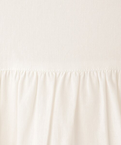 SHOO・LA・RUE（シューラルー）の「◆【110-140cm】フレンチリネンブレンド ティアードチュニック（チュニック・キッズ・ホワイト/ブラック系1/ネイビー/ブルー系その他3・11/12/13/14）」の11枚目の写真