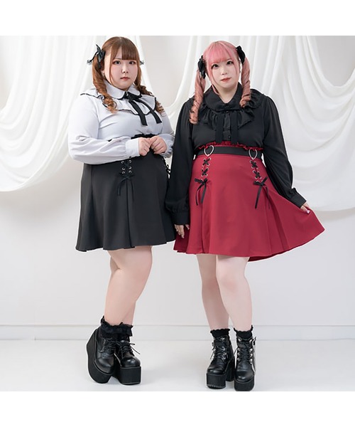 ディアマイラブ ハートバックルレースアップスカート 2XLサイズ DearMyLove スカート ハートバックルレースアップスカート