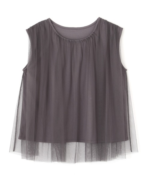 JILLSTUART - ジェニーチュールドットカットソー セール】◇〈washable〉ボリュームチュールトップス（T