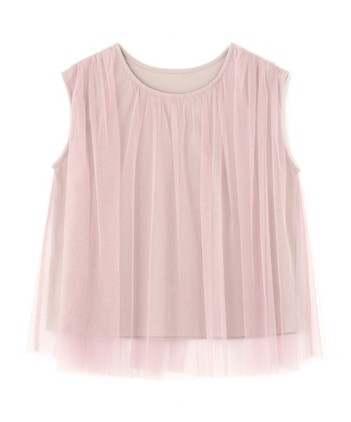 セール】◇〈washable〉ボリュームチュールトップス（T
