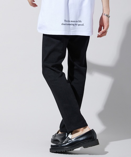 JOURNAL STANDARD（ジャーナルスタンダード）の「マルチサイズ_【ZOZO限定】DENIM SKINNY PANTS / スキニーデニム（デニムパンツ・メンズ・ワンウォッシュ/ブラック・マルチサイズ）」の11枚目の写真