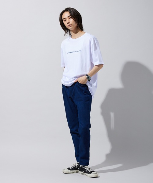 JOURNAL STANDARD（ジャーナルスタンダード）の「マルチサイズ_【ZOZO限定】DENIM SKINNY PANTS / スキニーデニム（デニムパンツ・メンズ・ワンウォッシュ/ブラック・マルチサイズ）」の4枚目の写真