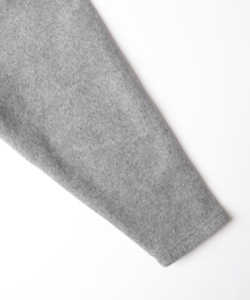 HOLIDAY(ホリデイ)の「CLASSIC FLEECE ZIP UP JACKET クラシックフリースジップアップジャケット(ブルゾン・レディース・グレー・ONE SIZE)」の8枚目の写真