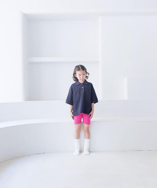 LOWRYS FARM(ローリーズファーム)の「BIGポロSS 120804(Tシャツ/カットソー・キッズ・グリーン/ネイビー/イエロー・110cm/120cm/130cm/140cm/150cm)」の21枚目の写真