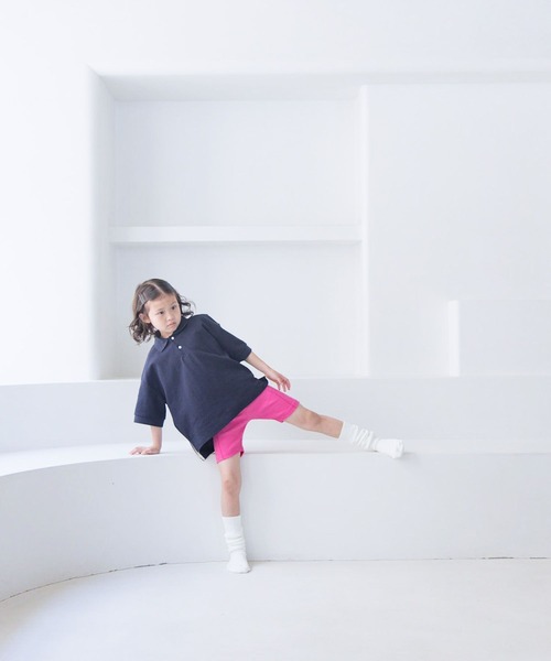LOWRYS FARM(ローリーズファーム)の「BIGポロSS 120804(Tシャツ/カットソー・キッズ・グリーン/ネイビー/イエロー・110cm/120cm/130cm/140cm/150cm)」の18枚目の写真