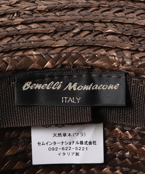 BENELLI(ベネリ)の「Benelli Montacone フリンジコードハット(ハット・レディース・ナチュラル/ブラウン・FREE)」の11枚目の写真