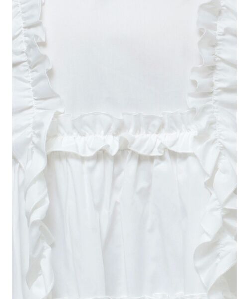 merry jenny(メリージェニー)の「フリルフリルドロストワンピース(ワンピース・レディース・ブルー/オフホワイト・FREE)」の18枚目の写真