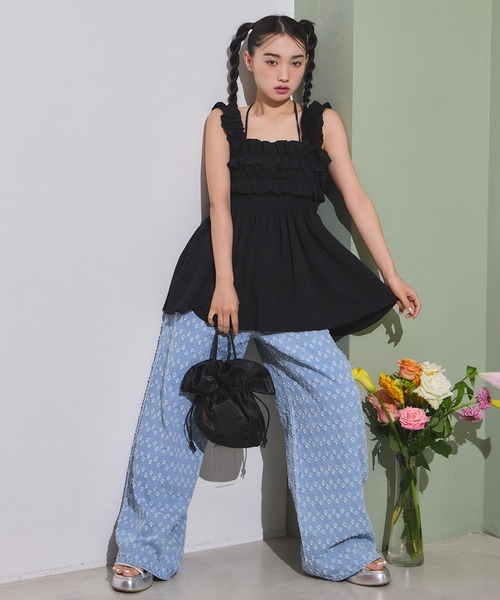 セール】フリルチュニックビスチェ（チュニック）｜one after another