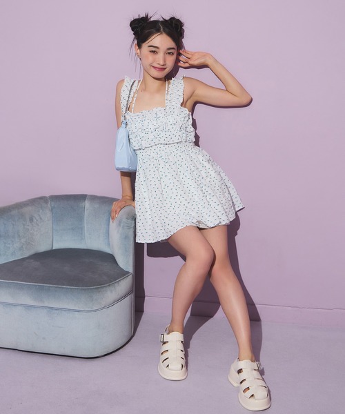 セール】フリルチュニックビスチェ（チュニック）｜one after another