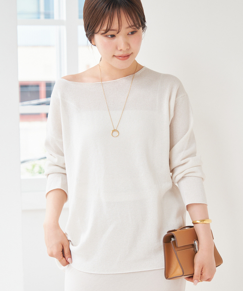 25SS完売 Plage プラージュ paper yearnプルオーバー ニット 25SS完売 Plage プラージュ paper yearnプルオーバー ニット