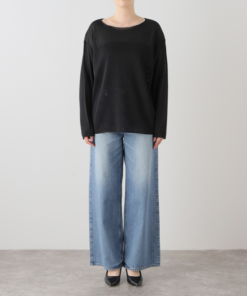 25SS完売 Plage プラージュ paper yearnプルオーバー ニット 25SS Plage プラージュ paper yearnプルオーバー ニット