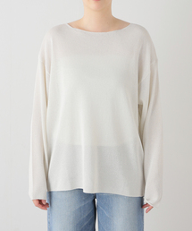 25SS完売 Plage プラージュ paper yearnプルオーバー ニット プラージュ Plage paper yearn プルオーバー （ホワイト