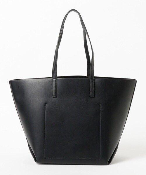 ＆MyuQ（アンドミューク）の「＆MyuQ / 別注 SHOPPER トートバッグ（トートバッグ・レディース・ブラック・ONE SIZE）」の14枚目の写真