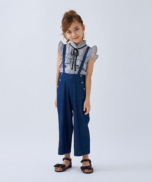 ケイトスペード Kate spade トドラーラッフルシフォンブラウス　入学式 トドラー ラッフルシフォンブラウス（シャツ/ブラウス）｜kate