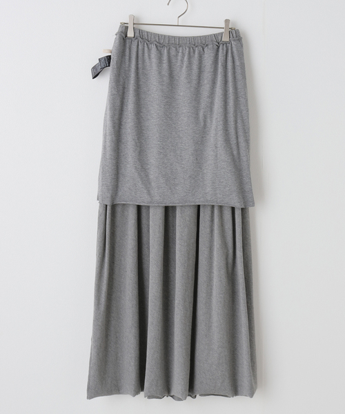 plage　Sheer Jersey Gathered スカート plage（プラージュ）の「Sheer Jersey Gathered スカート