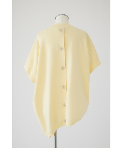 リムアーク　Back button over knit RIM.ARK（リムアーク）の「Back button over knit（ニット